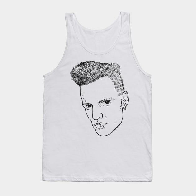 VANILLA ICE Tank Top by TheCosmicTradingPost